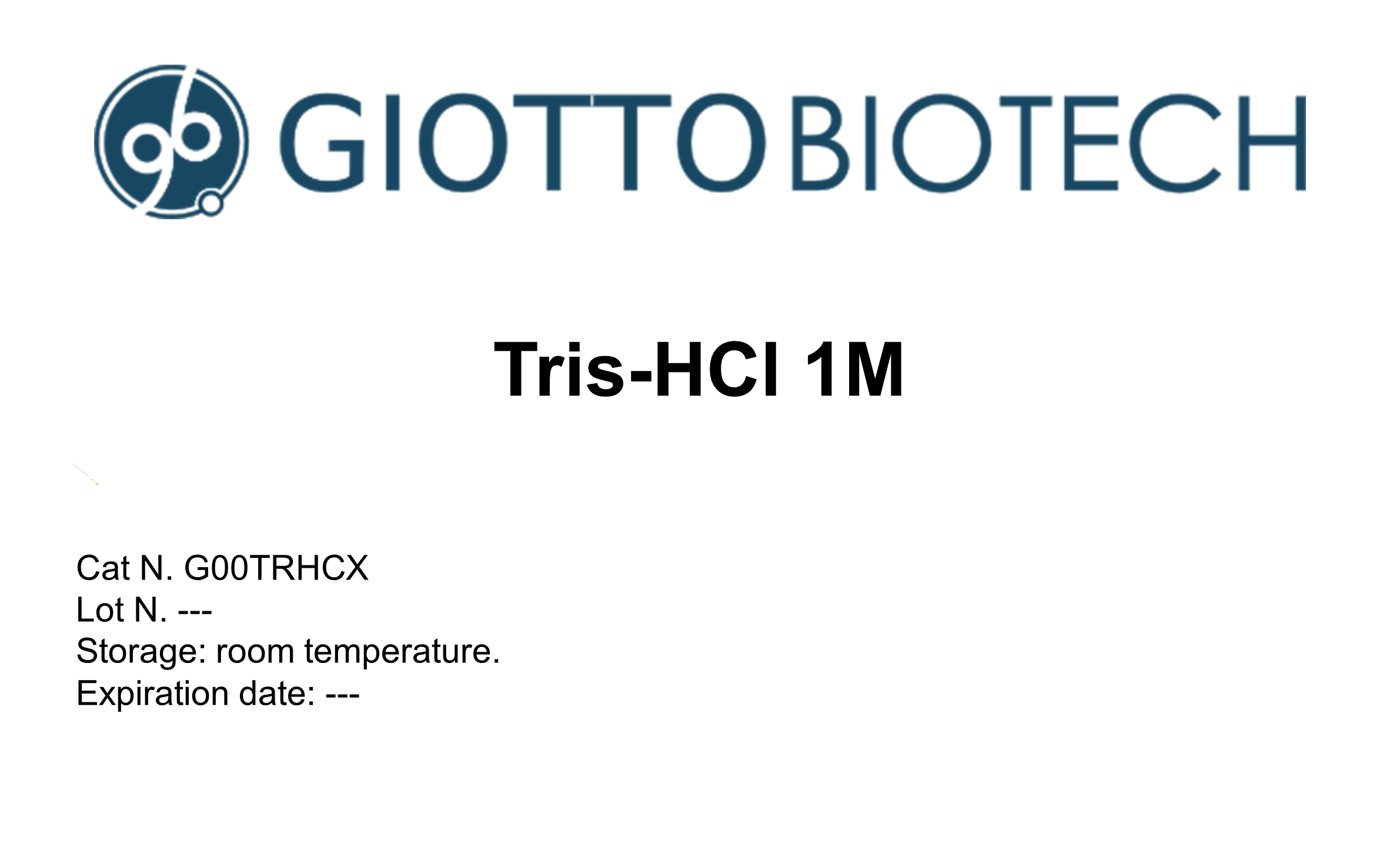 Tris HCL | standard NMR